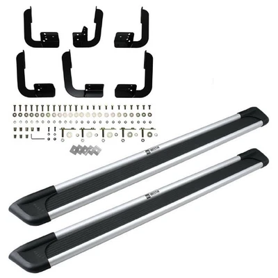 Westin Sure-Grip Running Boards w/ Mount Kit 79" for Dodge Ram 1500 Quad Cab - Image 1 of 4