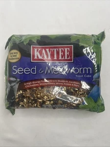 Kaytee Wild Bird Seed & Mealworm Cake Food For 1.4 Pound (Pack of 1)  - Picture 1 of 4