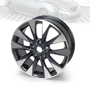 17" x 6.5" Aluminum Replacement Wheel Rim 62730 for 2016-2019 Nissan Sentra 1.8L - Picture 1 of 15