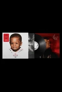 Lil Wayne Tha Carter VI 6 Red LP SIGNED Insert Vinyl IN HAND SHIPS TODAY Sealed - Picture 1 of 1