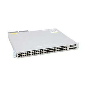 Cisco Catalyst WS-C3850-48F-L 48-Port RJ-45 PoE+ 2x 10GbE SFP+ Red. PSU Switch - Bild 1 von 4