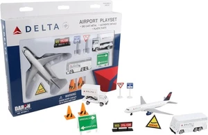 Daron Airport Playset Delta Airlines Toy 49913 - Picture 1 of 4