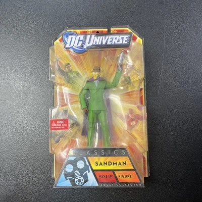 NUEVA FIGURA DE ACCIÓN DC UNIVERSE CLASSICS WAVE 19 RAYAS SERIE BAF 1 SANDMAN! Foto 1 de 4