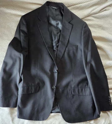 APT 9 Regular Fit Black Suit Jacket Separate Size 40s PRE_OWNED - Image 1 of 4