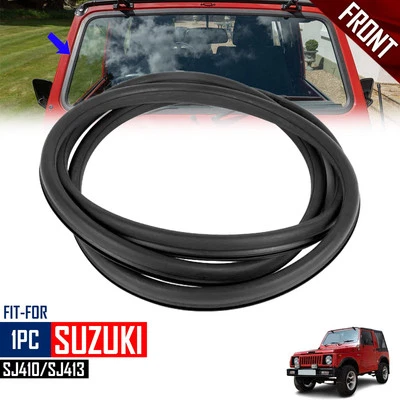 Seal Front Windshield Weatherstrip Rubber For Suzuki Samurai SJ410 SJ413 1985-95 - Image 1 of 4