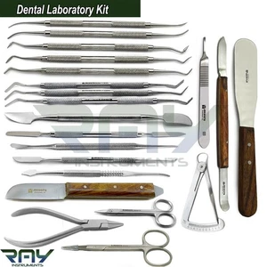 Dental Laboratory Instruments Waxing & Modelling Carvers Mixing Spatula Knife - Picture 1 of 16