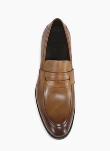 Mocassini Zegna Siena Flex nuovi con scatola in pelle marrone 45EU/12US $750,00 *stile 2026* - Foto 1 di 19
