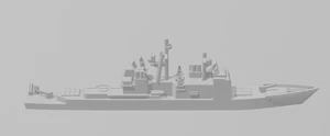 Ticonderoga - USN - Wargaming - Axis and Allies - Naval Miniature - Tabletop Ga - Picture 1 of 5