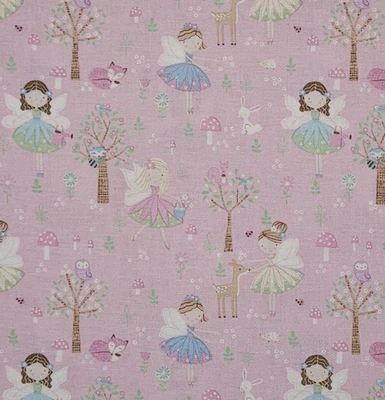 Animales del Bosque Hadas TELA TRADICIONES Edredones Algodón POR YARDA Continuouou Foto 1 de 3