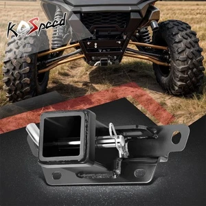 2" Steel Rear Bumper Tow Hitch Receiver for Kawasaki Teryx KRX 4 1000 2020-2024 - Picture 1 of 7