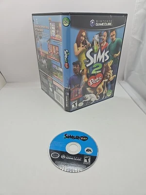Sims 2: Pets (Nintendo GameCube, 2006) No Manual Tested Game Nice Free Shipping  - Image 1 of 4