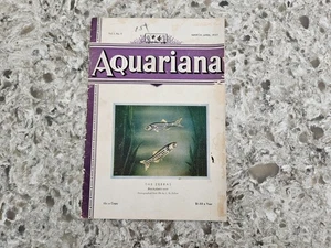Vintage Aquariana Magazin Band 1, # 9 | März 1933 Zebra Fisch Ausgabe Aquarium - Bild 1 von 7
