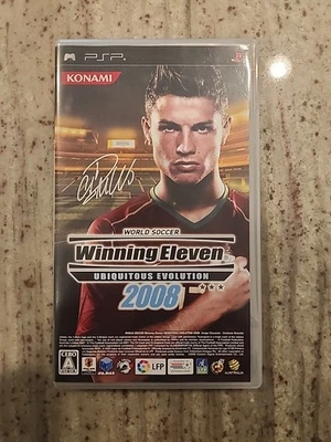 Winning Eleven Ubiquitous Evolution 2008  PSP Japan Import US Seller - Image 1 of 3