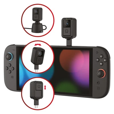 Nintendo Switch 2 Camera for | 1080p HD Video Chat with Flexible Neck | Venom - Image 1 of 4