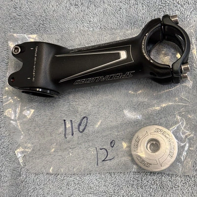 New Specialized Comp Multi Stem 110mm 31.8mm 12° w/4° Shim and Top Cap - Image 1 of 4