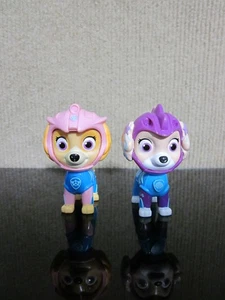 Paw Patrol Aqua Pup Manta Ray & Aqua Pup Coral & Seahorse Skye figure solo - Foto 1 di 9