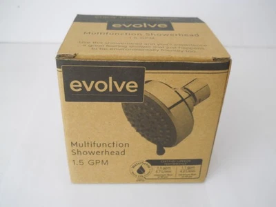 Cabezal de ducha multifunción Evolve 1,5 GPM cromado A112,18 1M Foto 1 de 4