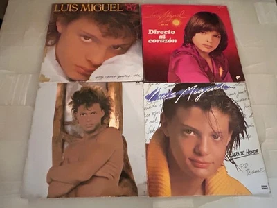 LUIS MIGUEL GREAT LOT OF 4 MEXICAN LPs Latin Pop - Image 1 of 4