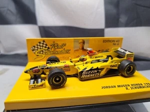 MINICHAMPS /F1 1998 JORDAN MUGEN HONDA 198  - SCHUMACHER - 1/43 SCALE MODEL CAR - Picture 1 of 7