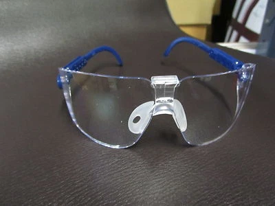 12 pares de gafas AEARO 15158 Med LEXA templos azules lentes transparentes gafas de impacto Foto 1 de 4