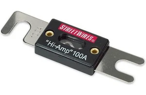 2-StreetWires FSANL100 Car Audio ANL Fuses - Nickel Plated 100 Hi-Amp - Picture 1 of 1