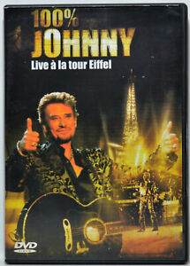 DVD Johnny Hallyday Live à la tour Eiffel