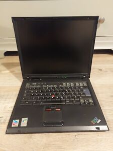 IBM ThinkPad R51 laptop spares repairs DVD CD-RW LCD black
