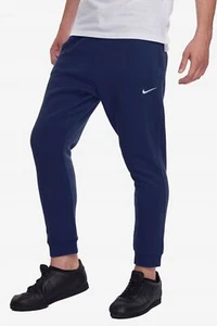 Nike Men's Fleece Club JOGGER Taper Leg Pants JOGGERS Navy 826431 410 - Picture 1 of 5