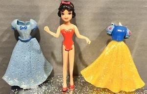 Disney Princess Little Kingdom Polly Pocket Magiclip Puppe Schneewittchen selten Set - Bild 1 von 8