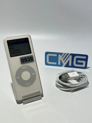 Apple iPod nano 1. Generation Weiß 2GB 1St Generation 1G 2005 Top Zustand #0539 - Bild 1 von 4