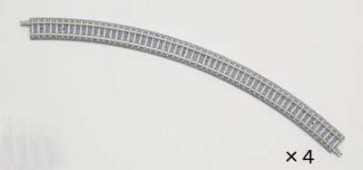 Tomix 1196 Curve PC Track C354-45-PC(F) N Scale - Image 1 of 2