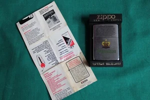 L68- ZIPPO HAMILTON - ACCENDINO FUMO UOMO TASCA TABACCO DUPON FUOCO TASCA - Picture 1 of 9