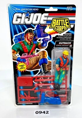 "SDSS High Grade 80+ NM" de colección Gi Joe v3 Eco Warrior Outback Battle Corps 1992 Foto 1 de 4
