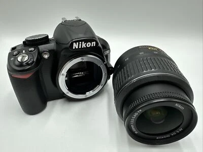 Nikon D3100 Digital Camera with AFS VR 18-55mm F/3.5-5.6G DX Lens Untested AS-IS - Image 1 of 4