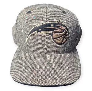 Adidas Orlando Magic Hat Size 7 3/4 NBA Basketball Cap Embroidered Logo Grey - Picture 1 of 8
