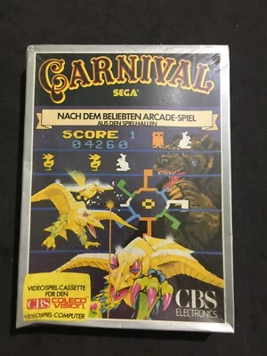 CARNIVAL SEGA CBS COLECO VISION PAL GERMAN NUOVO SIGILLATO - Immagine 1 di 4