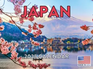Japan Calendar 2025 Japanese Gifts Monthly Wall Calender 12 Month - Picture 1 of 6