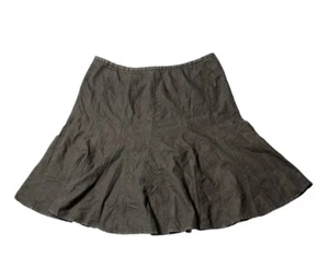 Preowned- Larry Levine A-Line Stretch Denim Skirt Womens (Size 18W) - Picture 1 of 8