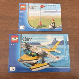 Lego City 3178 Seaplane Instruction Manual Booklet Only 2010 - Picture 1 of 5