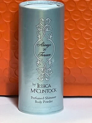 JESSICA McCLINTOCK ALWAYS & FOREVER PERFUMED SHIMMER BODY POWDER-2.0 OZ/56g-RARE - Image 1 of 2