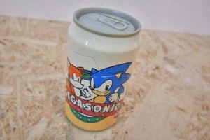SEGA Sonic the Hedgehog Juice Can Type Puzzle Piggy Bank From JAPAN - Picture 1 of 8