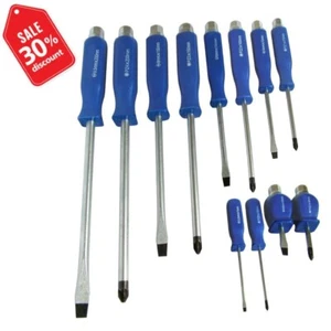 Magnet Schraubendreher Set mit SEX Schlagbolster Griff Schwerlast Schraubendreher - Bild 1 von 2