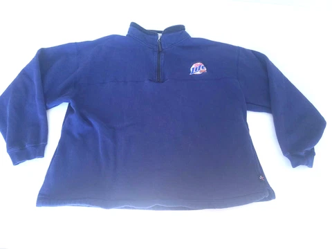 Dusty Wallace #2 nascar Mens 2XL Miller Lite long sleeve pullover sweatshirt Cover