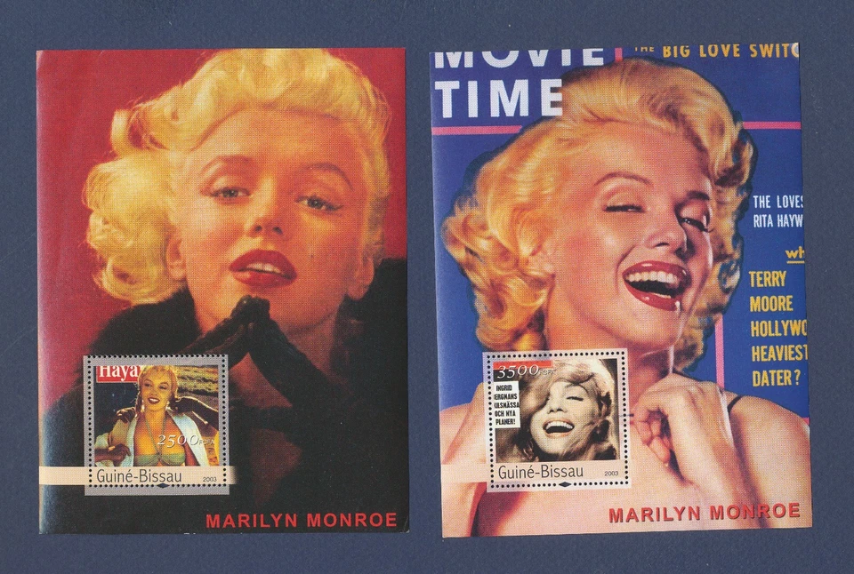 GUINÉ-BISSAU - MNH S/S - Marilyn Monroe - 2003 --a - Imagem 1 de 1