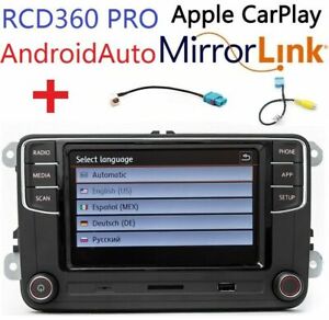 Autoradio 6.5'' RCD360 RCD330 187B AndroidAuto Carplay MirrorLink für VW Golf B6