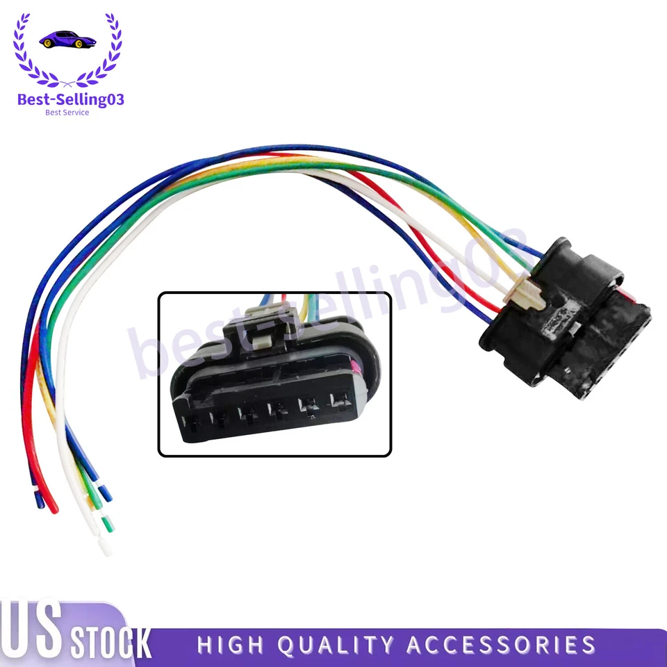 Conector de lámpara de luz trasera de 6 pines cableado enchufe coleta PARA FIAT 500X 2016-2022 Foto 1 de 4