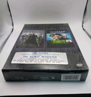 Matrix, The/The Matrix Revisited 2-Pack (DVD, 2001, 2-Disc Set) Scifi Snap Cases - Image 1 of 3