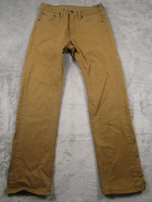 Jeans Levis 505 Para Hombre 29x30 Marrón Moderno Informal Bolsillos Rectos Foto 1 de 4