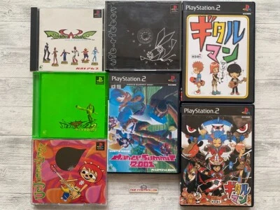 SONY PS 1 2 Bust A Move & Um Jammer & vib-ribbon & dance summit & Gitaroo Man - Image 1 of 4