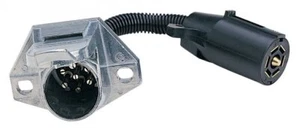 HOPKINS Plug In Simple Trailer Wiring Connector Adapter 7-Way Blade To 7-WayPin - Bild 1 von 1